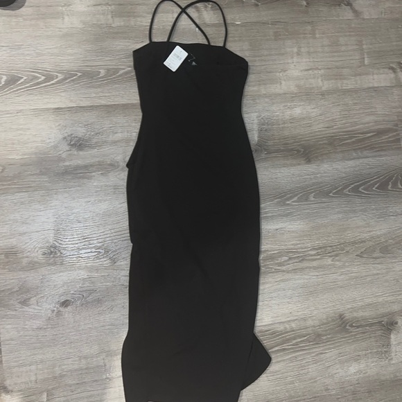 Black midi dress - Picture 5 of 5